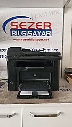 HP LASERJET 1536DNF LAZER YAZICI DUBLEX + NETWORK +FAX + TARAMA +CHIPSİZ TONER KULLANIR (2, EL ALZER YAZICIDIR )