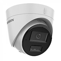 HIKVISION 2Mpix, 2,8mm Lens, H265+, Hybrid Light, 30Mt Gece Görüşü, PoE, Mikrofonlu Dome IP Kamera