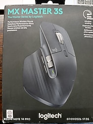 Logitech Mx Master 3S Şarjlı Sessiz Ergonomik Optik Kablosuz Mouse