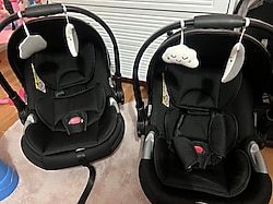 Prego puset 0-13kg ikiz bebek oto koltuğu