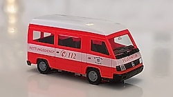 Mercedes MB 100 D İtfaiye 1:87 Herpa | Kutusunda & Sıfır