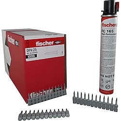 FİSCHER DFN 25 NP 1008 ADET ÇİVİ + FC 165 GAZ TÜPÜ