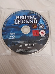 Ps3 Orijinal BRÜTAL LEGEND Oyunu CD'Sİ..CD'NİN ORİJİNAL KUTUSU VE KAĞITLARI YOKTUR..Cd Oyun denenmiştir sorunsuz