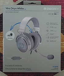 (YENİ) Endorfy Viro Onyx White Oyuncu Kulaklığı