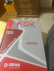 Bağımsız denetçilik sınavı için ders kitapları deha yayınları