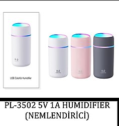 PL-3502 RGB Işıklı Sıfır Nemlendirici
