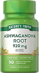 Nature's Truth Ashwagandha Root 460 mg, 90 Quick Release Capsules