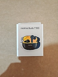 Realme Buds T100 bluetooth kulaklık. sıfır kapalı kutu