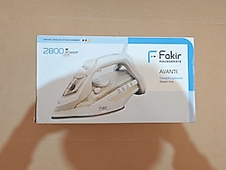 Fakir avanti 2800 W buharlı ütü. sıfır