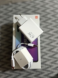 Orjinal xiaomi şarj aleti 67watt turbo