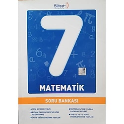BİLTEST YAYINCILIK, 7. SINIF MATEMATİK SORU BANKASI