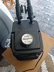 Akvaryum dış filtre sağlam Dophin- C-500 2 sepetli
