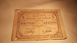 PİYANGO 11.09.1939 TARİHLİ TÜRK HAVA KURUMU 10 DA 1 BİLET (1/10)