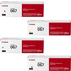 Canon 067 Toner Seti (4 Renk) - Siyah Mavi Kırmızı Sarı - Sıfır Kapalı Kutu - LBP630/MF650 Serisi