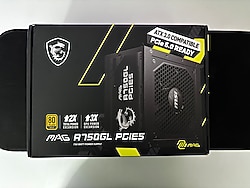 MSI MAG A750GL PCIE5 750W 80+ Gold PCIe5.0 Tam Modüler Güç Kaynağı