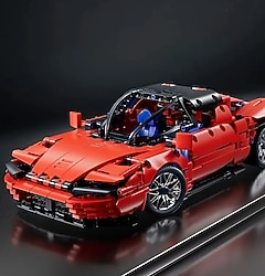 Lego Ateş Kırmızısı Spor Araba