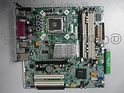 HP DC7700p  Compaq Sistem anakartı Q965 çipsetli. 4 rem slotlu  