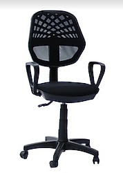 Siyah fileli çalışma oyuncu ofis öğrenci oyun bilgisayar Koltuğu sandalyesi sandalye koltuk