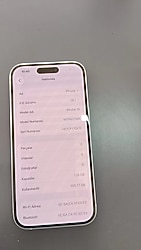 iPhone 15 128 GB 4 Ay Garantili Pil 91 Hatasız