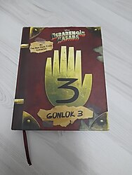 DİSNEY ESRARENGİZ KASABA GÜNLÜK 3 KİTABI..Resimdeki gibidir..Fazla kullanilmamistir..