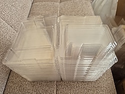 10adet HotWheels Premium şeffaf protector koruma kabı