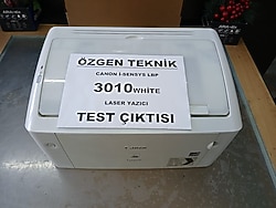 canon i-sensys lbp 3010 white yazıcı(İKİNCİEL)