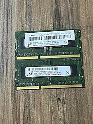 MİCRON 2X2 4 GB DDR3 1333 NOTEBOOK RAM