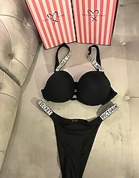 Victoria secret taşlı takım