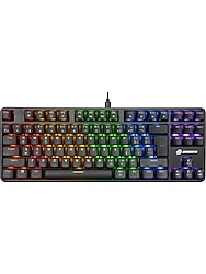 GameBooster GM06B Plus TKL Red Switch Rainbow Mekanik Oyuncu Klavyesi (TEŞHİR ÜRÜNÜ)