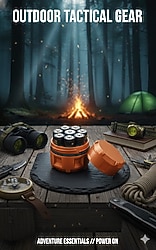 AA Pil Kutusu Waterproof Outdoor Tactical Kamp