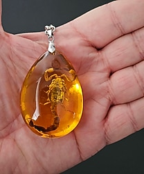 💯ORJİNAL AKREP FOSİLLİ ANAHTARLIK