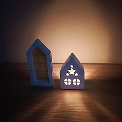 Yıldızlı ev mumluk