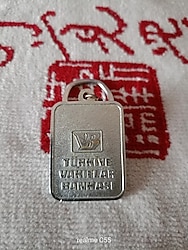TÜRKİYE VAKIFLAR BANKASI METAL ANAHTARLIK.