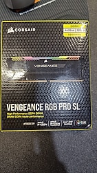 Corsair Vengeance RGB Pro SL 128 GB DDR4 Ram (4x32) 3200 MHz