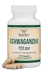 DOUBLE WOOD Ashwagandha - 120 500 mg capsul