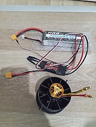 EDF 70MM+60AESC+3300 MAH LİPO BATARYA SET HALİNDE