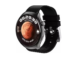Hw6 Mini Amoled Ekran IOS ve Android uyumlu Watch 4 Akıllı Saat Siyah Kasa (SIFIR)