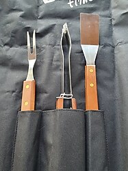 SIFIR - BBQ Seti Komple Önlük Dahil