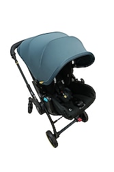 Bcycle Yenilenmiş Doona X Yatabilen Tekerlekli Oto Koltuğu Premium Ocean Blue