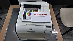 hp laserjet pro400 color m451nw yazıcı 