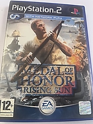 PS2 , MEDAL OF HONOR , RISING SUN
