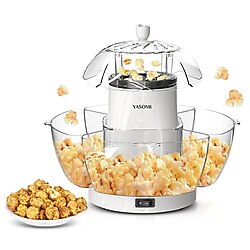 Yasomi Crispo Taşınabilir 70g Kapasiteli 700W Patlamış Mısır Makinesi (Teşhir)