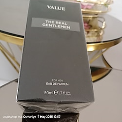 #VALUE – #THE #REAL #GENTLEMEN | #Erkek #Parfümü (#EAU DE #PARFUM) 50 ml  Gerçek beyefendilerin kokusu! etkileyici ve so
