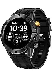 HainoTeko RW-58 Siyah AMOLED Ekran Akıllı Saat 3'lü Kordon (SIFIR)