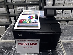 hp laserjet pro color m251nw yazıcı(İKİNCİEL)