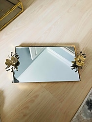 Nişan söz Hediyelik Tepsi aynalı