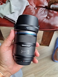 fujifilm uyumlu sirui 16 mm f 1.2 sadece deneme amaçlı makineye takılmıştır