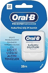 Oral-B Pro-Expert Advanced Parafinli Diş İpi Bandı 25m