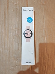 Samsung watch 4 pembe 40mm. sıfır