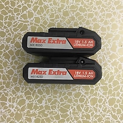 MAXEXTRA 18V 1,5AH BATARYA 2adet